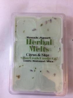 Drizzle Melts Citrus & Sage